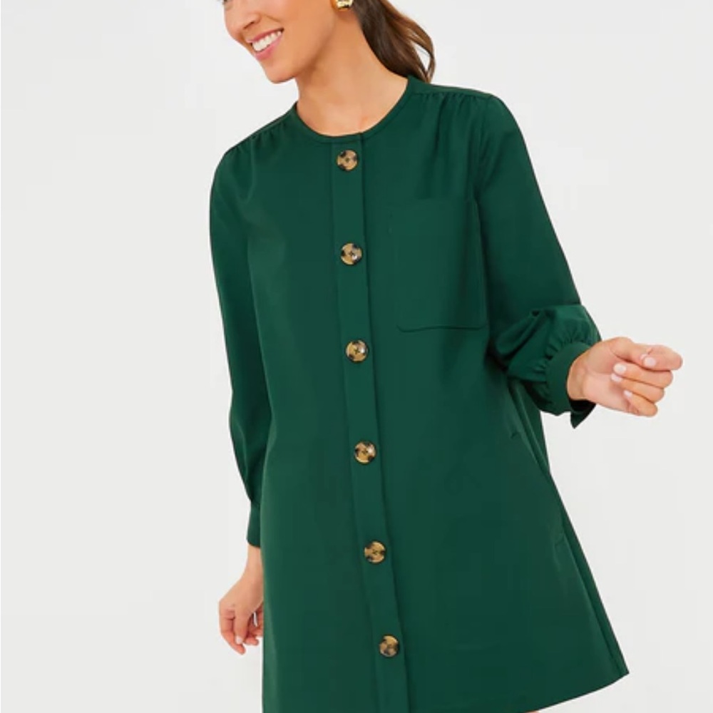 Tuckernuck Dark Green Blake Dress